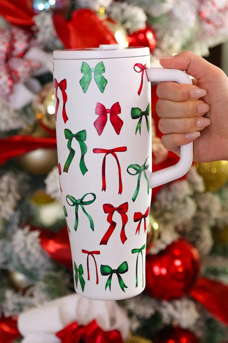 PREORDER CHRISTMAS BOW TUMBLER