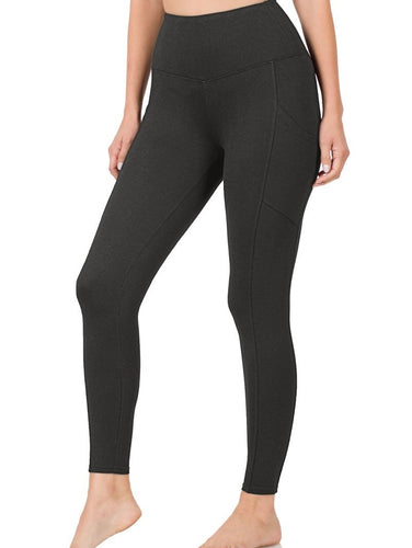 Black Leggings W/ Pocket