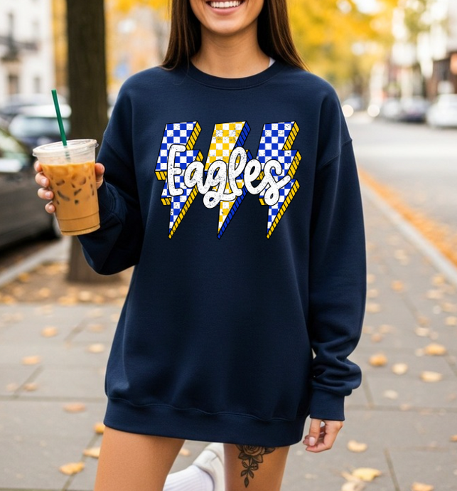 PREORDER Eagles Bolt- Navy
