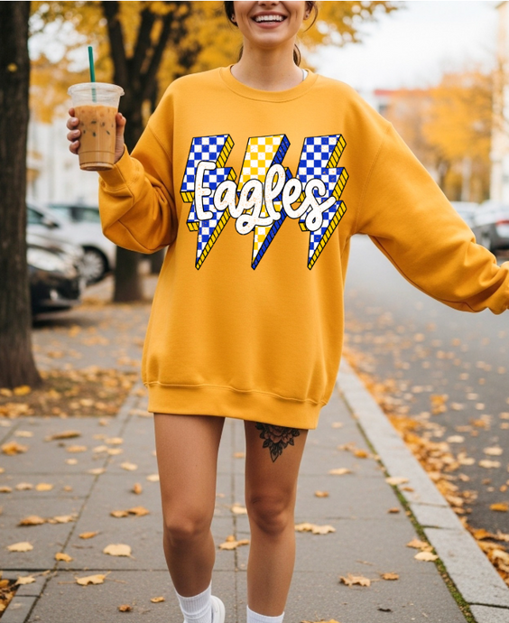 PREORDER Eagles Bolt- Gold