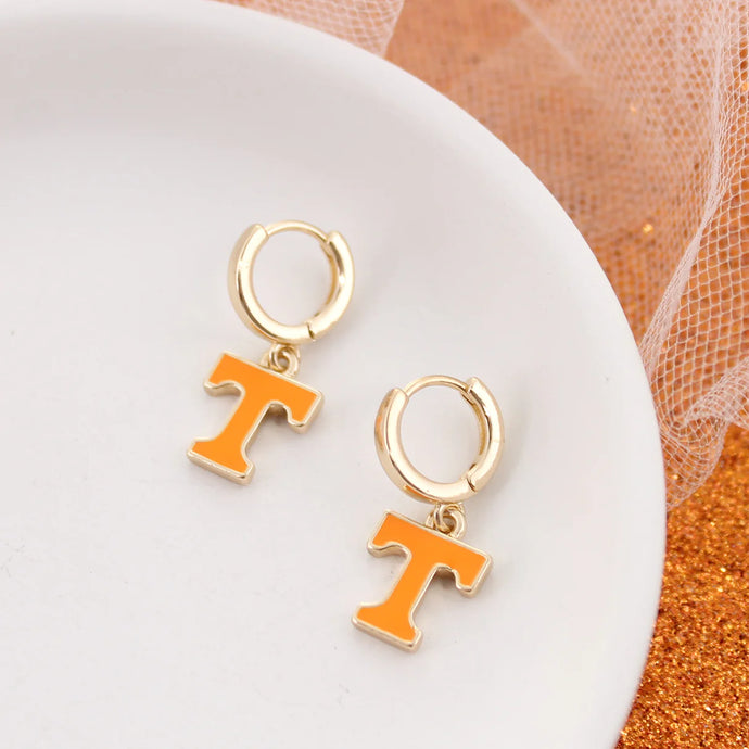 PREORDER Tennessee Huggie Hoop Earrings