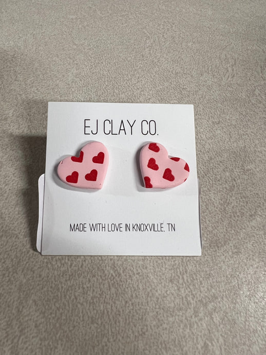 Heart Studs