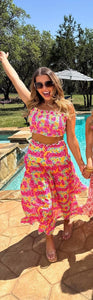 MB Neon Floral 3 Piece Swim