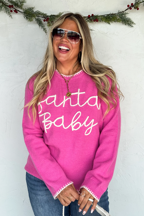 PREORDER- SANTA SWEATER
