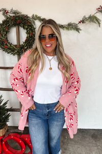 PREORDER- CANDY CANE CLOUD CARDIGAN