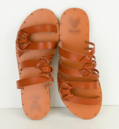 Brown Loop Sandals