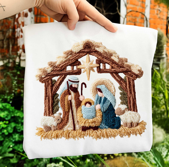 PREORDER Crochet Manger Scene