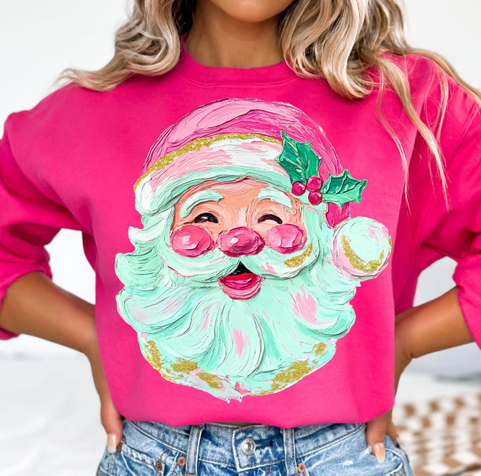 PREORDER Retro Hand-painted Santa