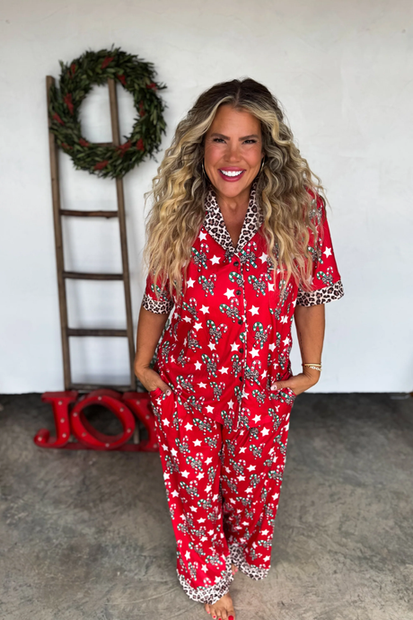 PREORDER PREORDER- CANDY CANE LUXE PJS