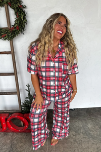 PREORDER PREORDER- PLAID LUXE PJS