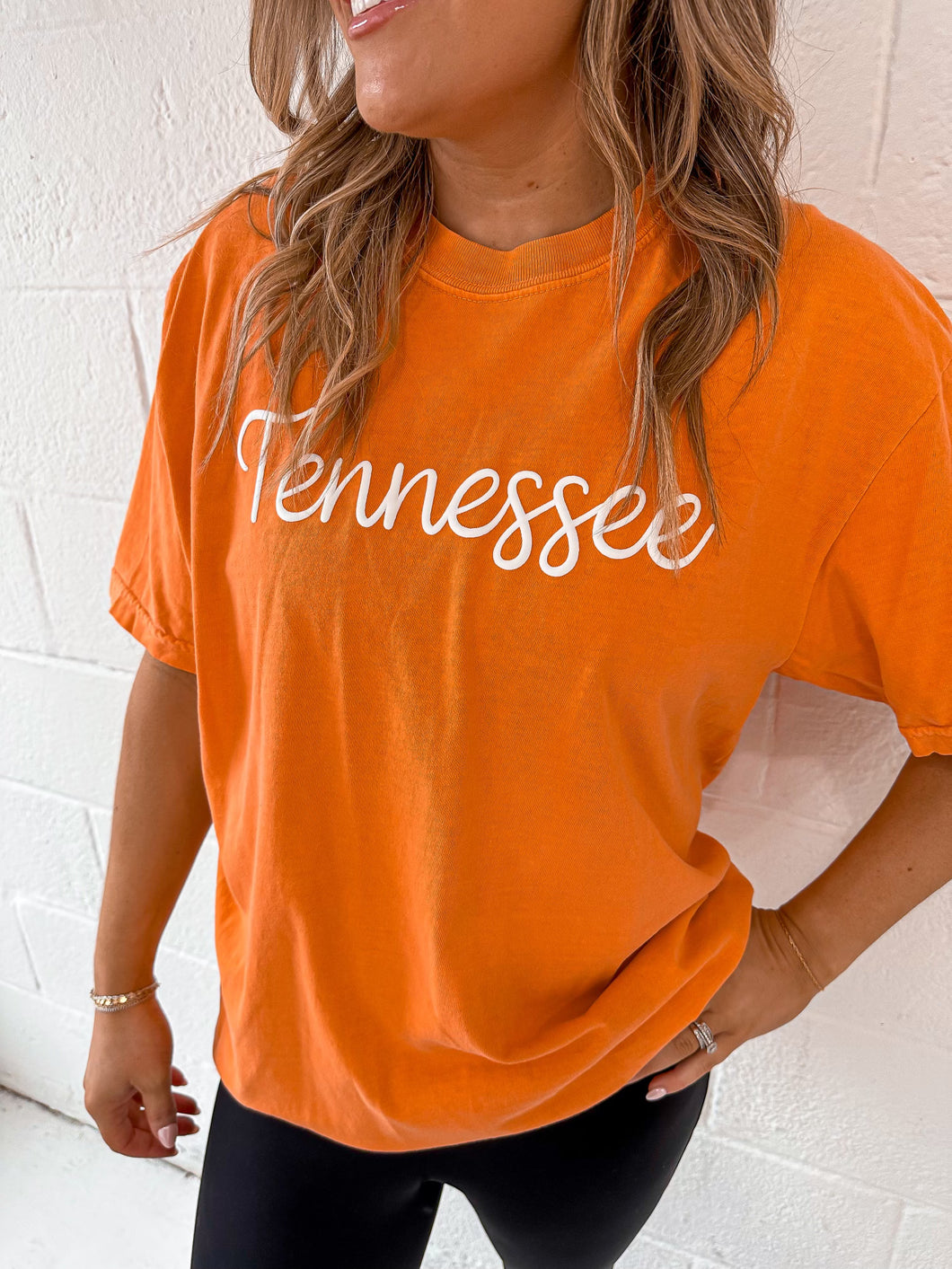 WR Tennessee Script- Orange