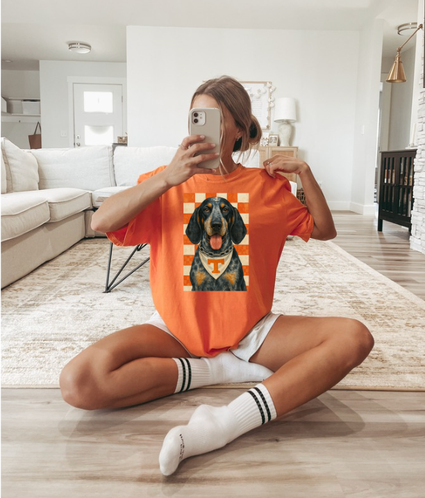 PREORDER SMOKEY Checkerboard- Burnt Orange