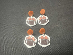 Football Clay Dangles