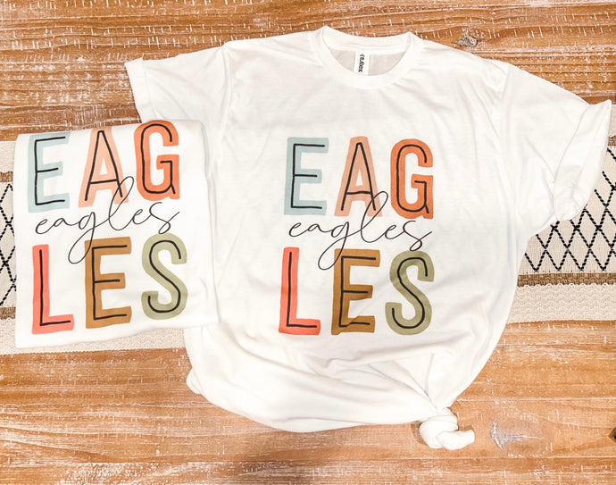 CC Eagles Colorful Tee