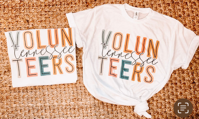 CC Volunteers Colorful Tee