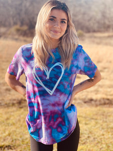 Tie Dye Heart