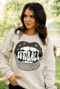 Football Lips Sweatshirt