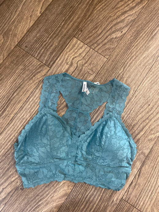 Dusty Teal Lace Bralette